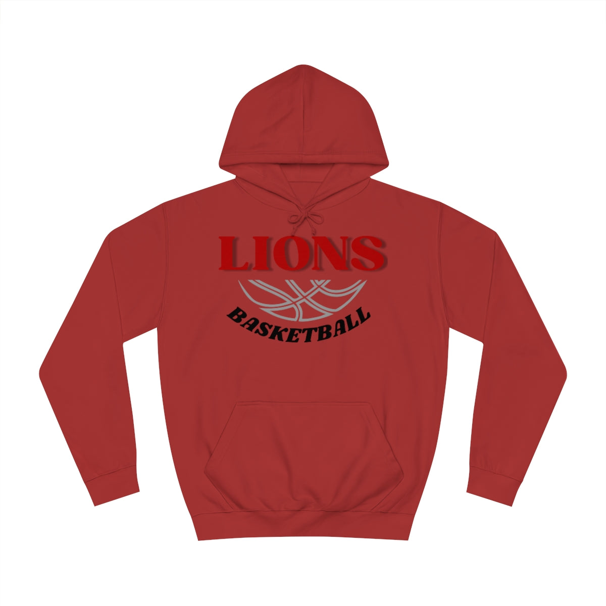 Lions Unisex College Basketball  Hoodie