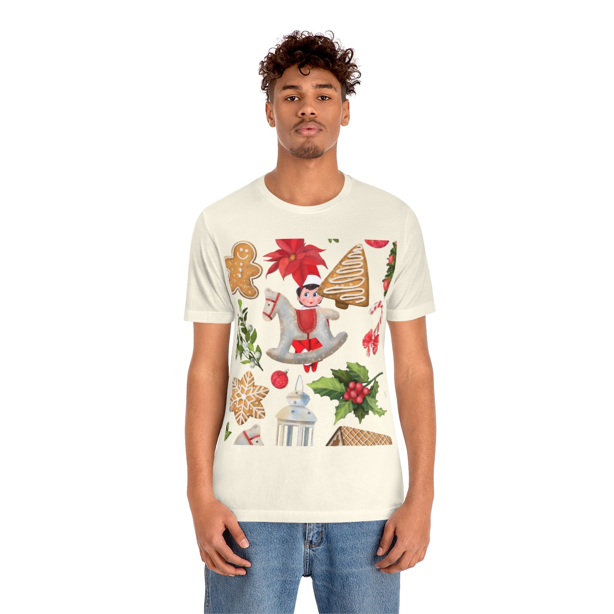 Elf on the shelf Unisex Jersey Short Sleeve Tee