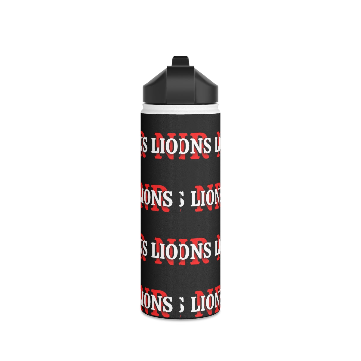 Lions   Stainless Steel Water Bottle, Standard Lid