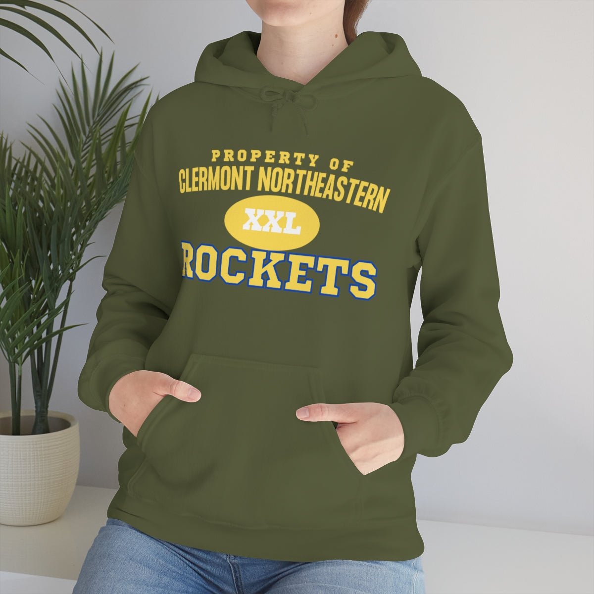 Rockets Property Unisex Heavy Blend™ Hooded Sweatshirt