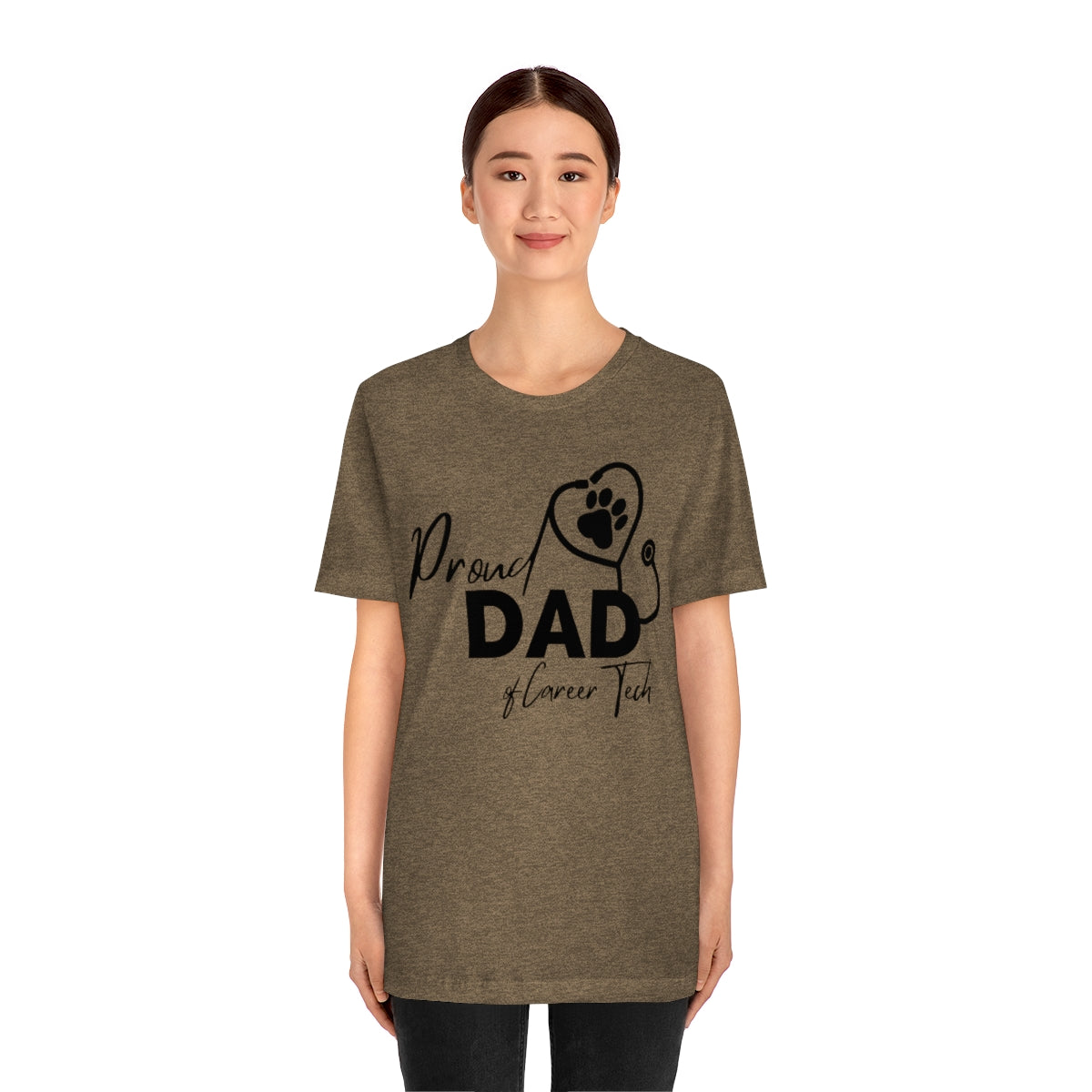 Proud Dad of Career Tech Student  Jersey Short Sleeve Tee