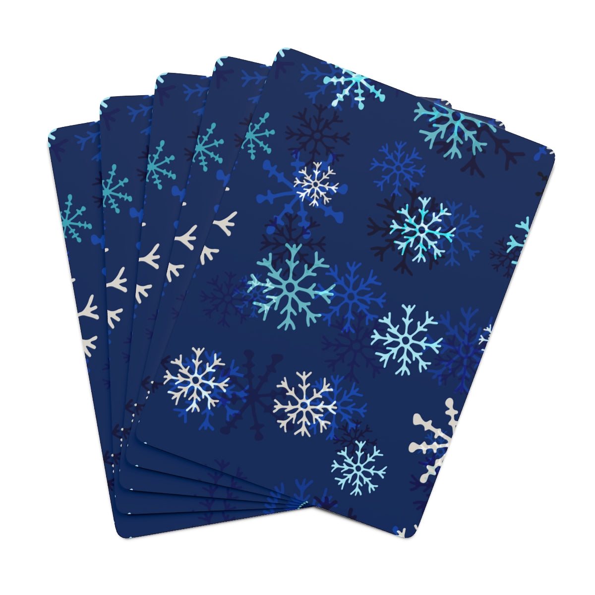 Snoe Flakes Custom Poker Cards