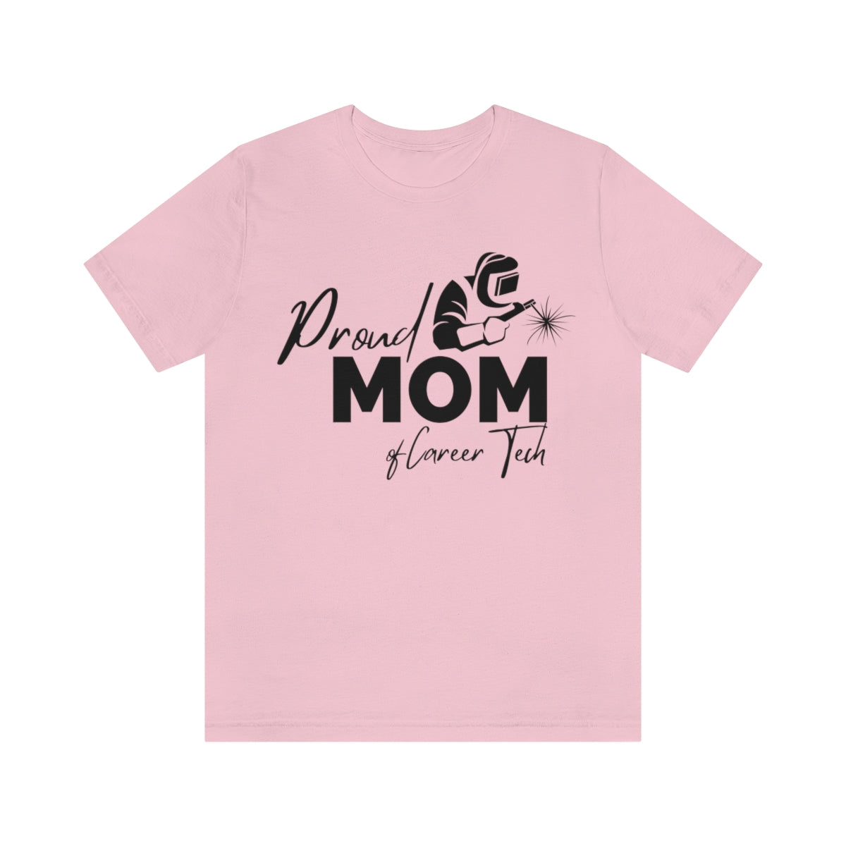 Proud Mom of Career Tech Student Jersey short sleeve tee