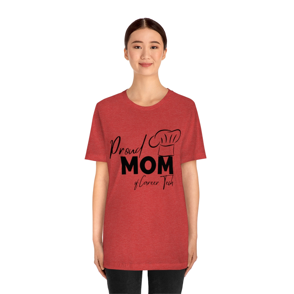 Proud Mom of Career Tech Student Jersey Short Sleeve Tee