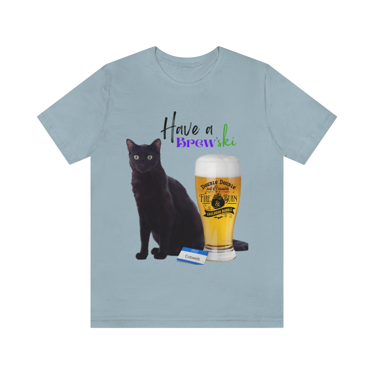 Black Cat Unisex Jersey Short Sleeve Tee