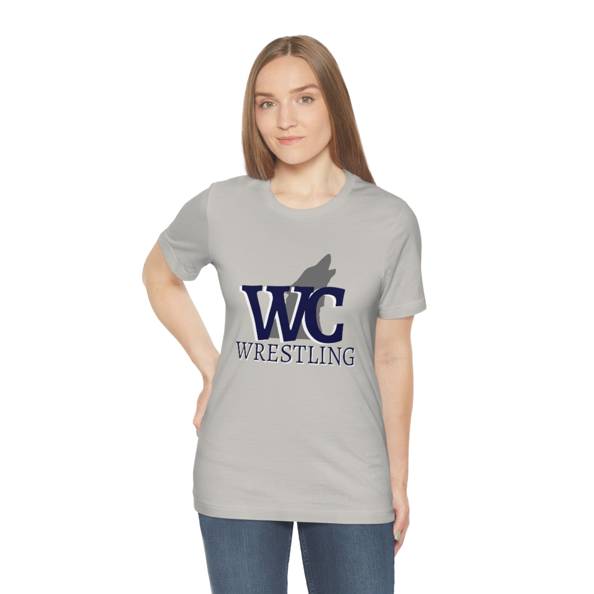 Wrestling Wolves Unisex Jersey Short Sleeve Tee