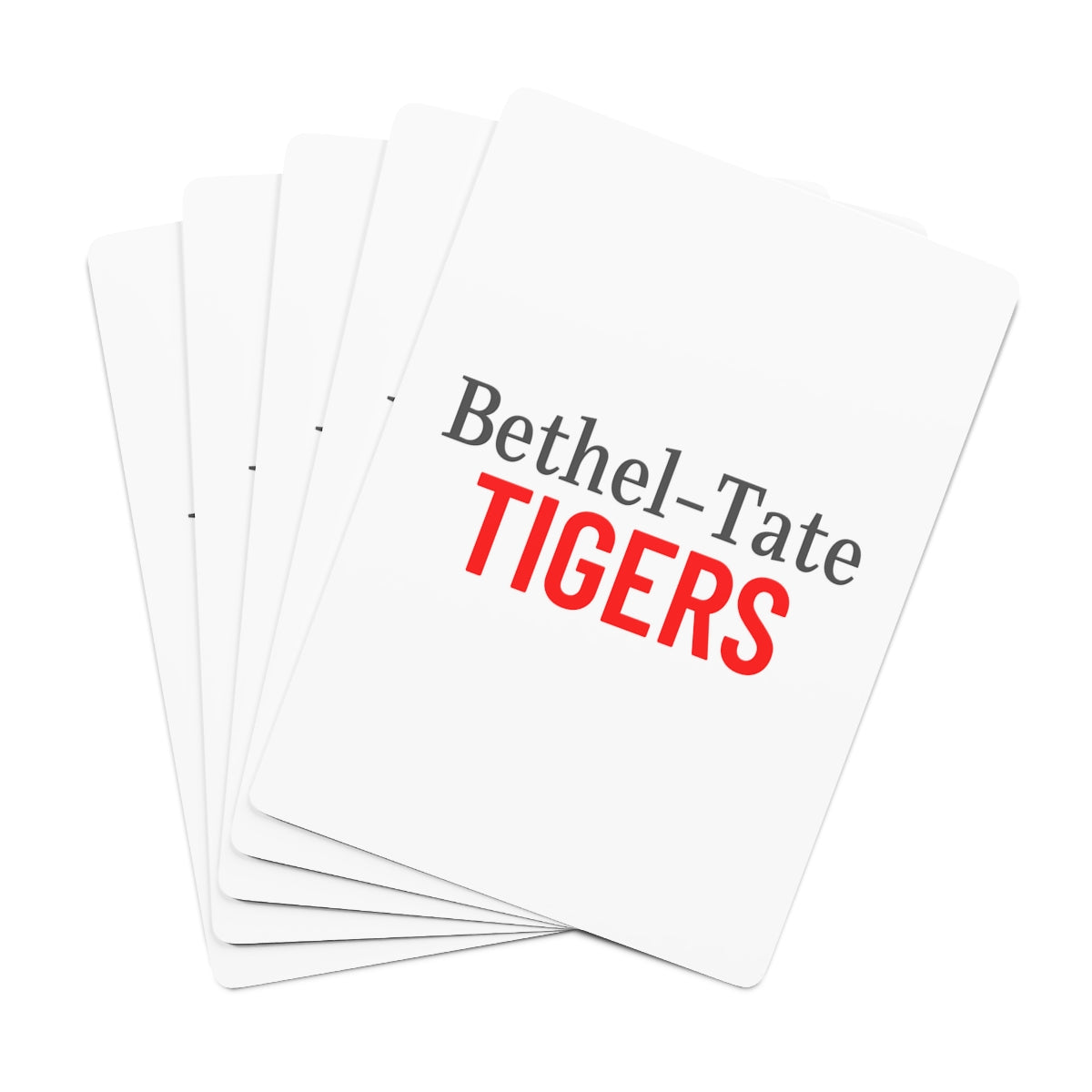 Tigers Custom Poker Cards