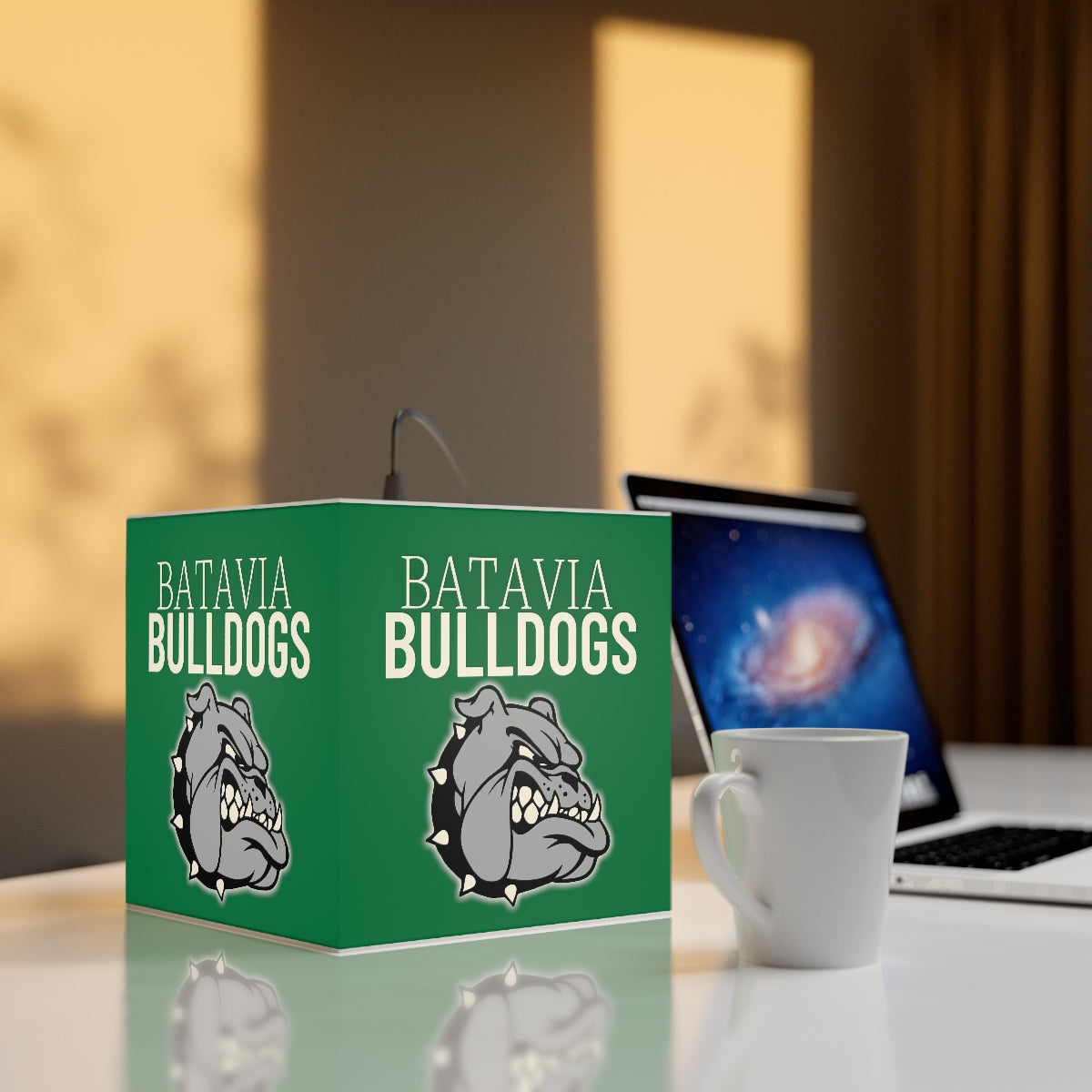 Bulldogs Light Cube Lamp