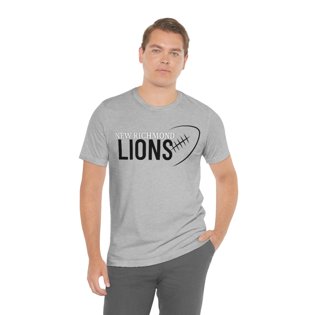 Lions Football Unisex Jersey Short Sleeve Tee