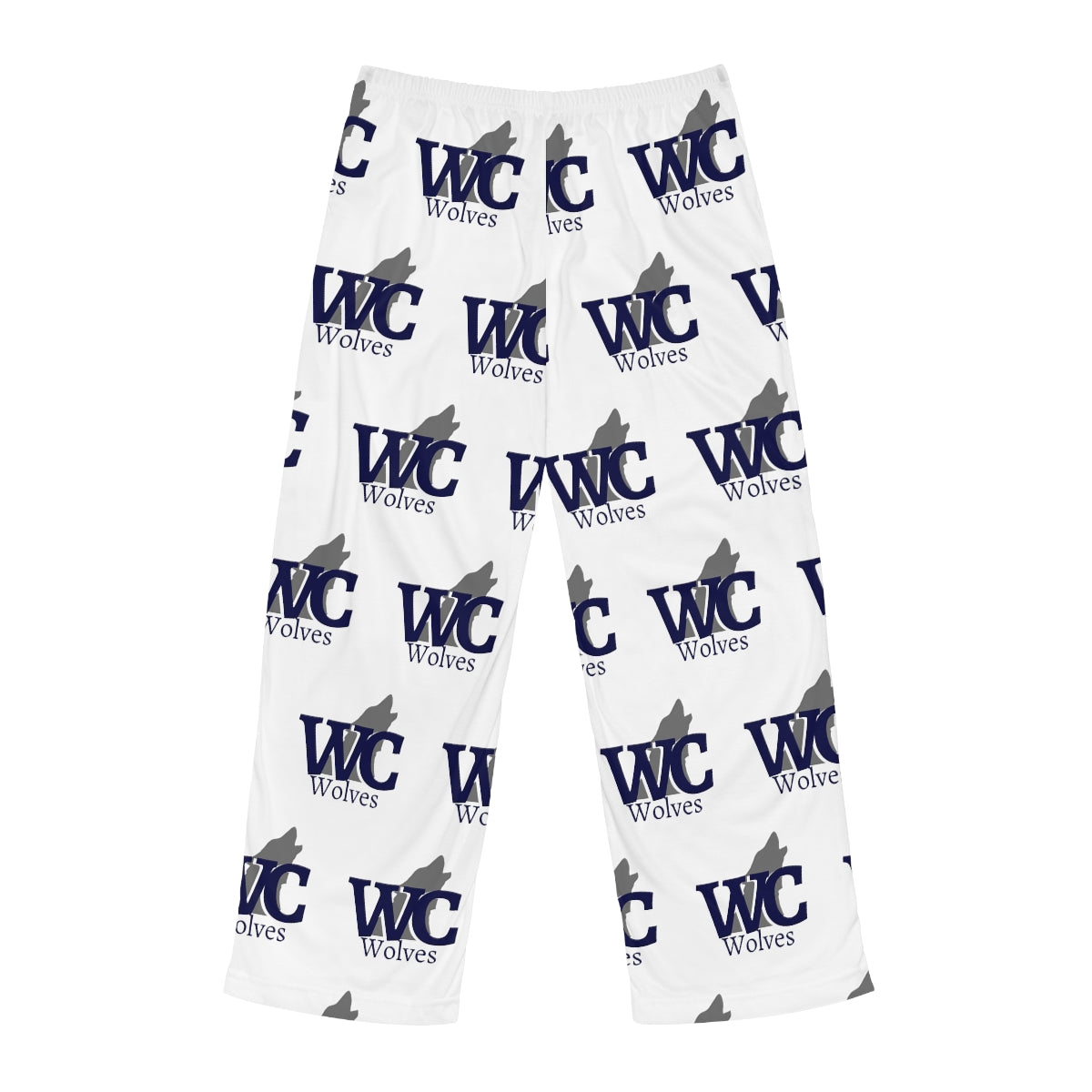 Wolves Men's Pajama Pants (AOP)