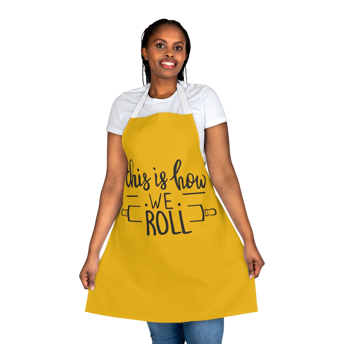 How We Roll Apron (AOP)