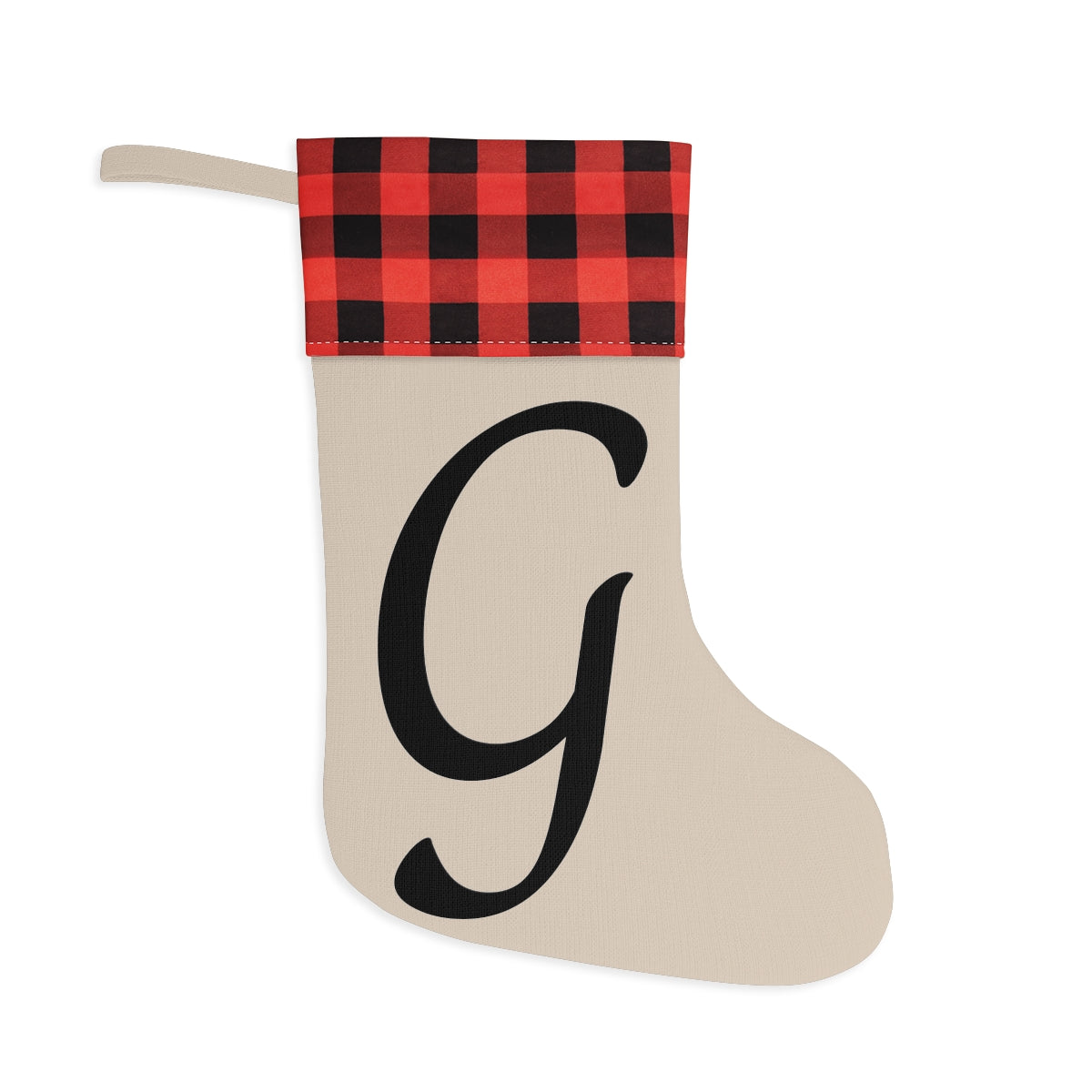 "G" Christmas Stocking