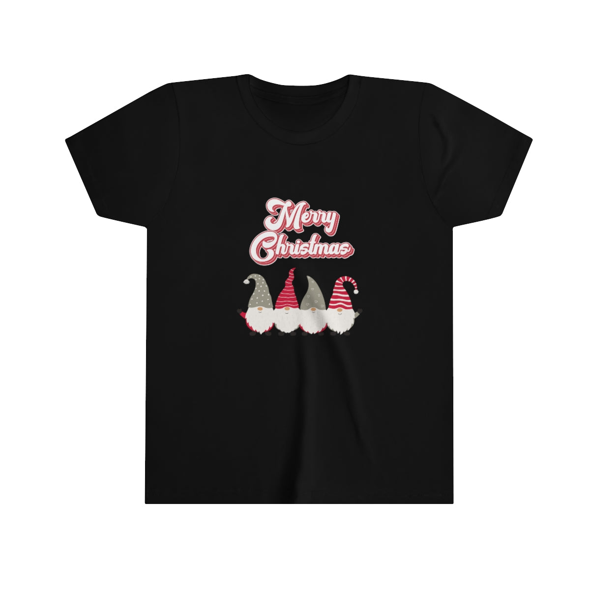 Merry Elfs Christmas Youth Short Sleeve Tee