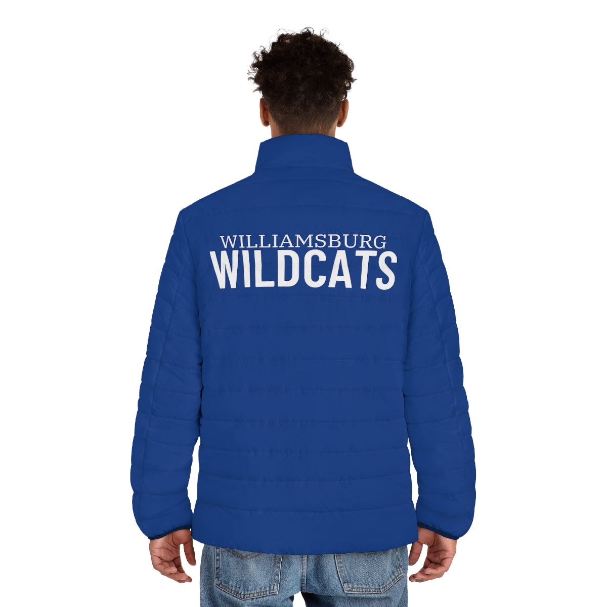 Wildcats Men's Puffer Jacket (AOP)