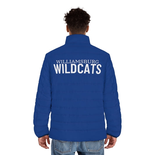 Wildcats Men's Puffer Jacket (AOP)