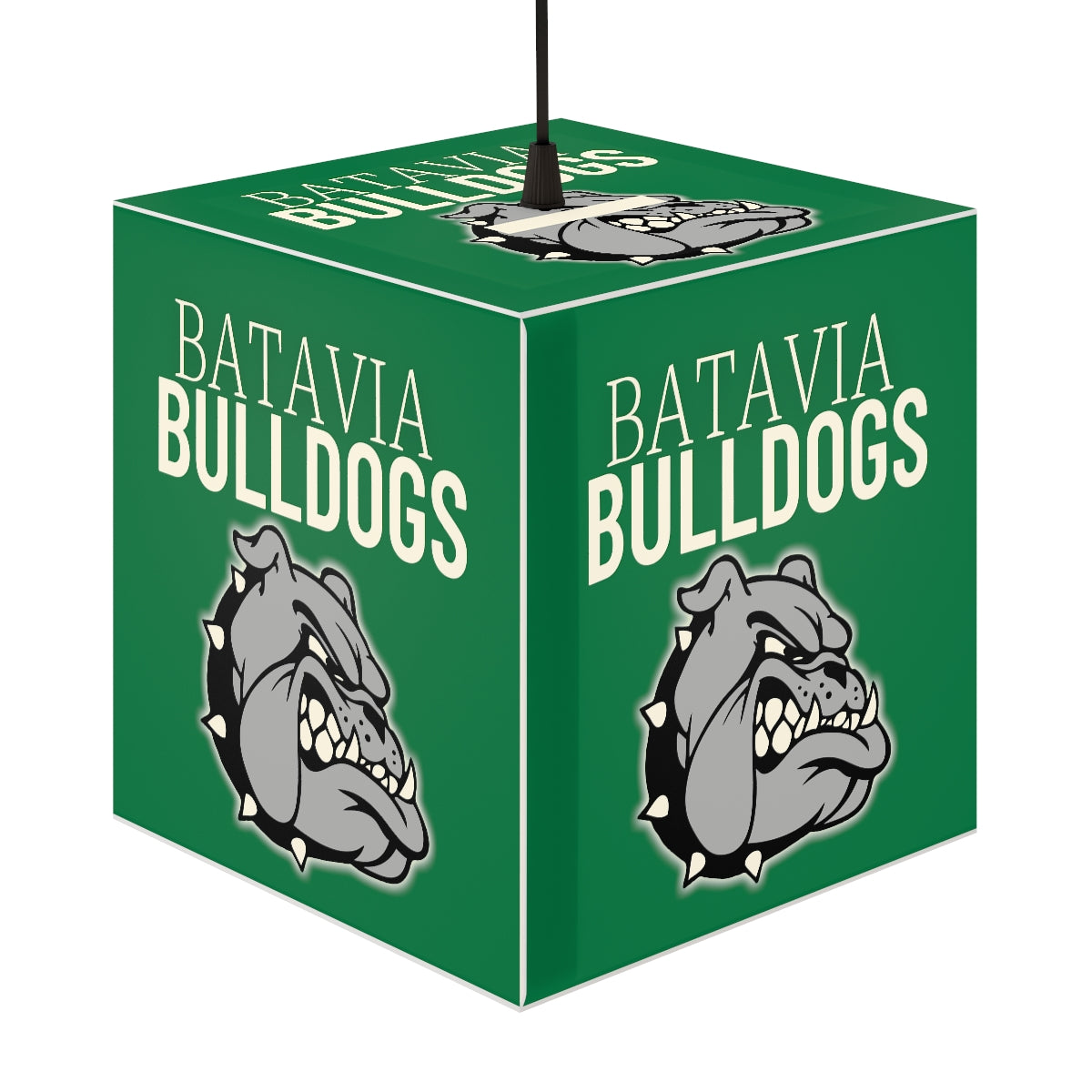 Bulldogs Light Cube Lamp