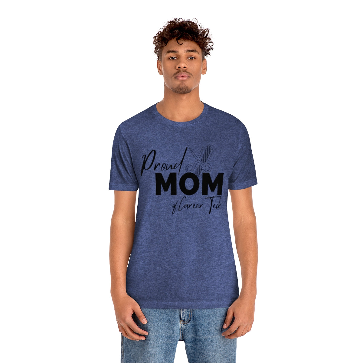 Proud Mom of Career Tech Student Unisex Jersey Short Sleeve Tee