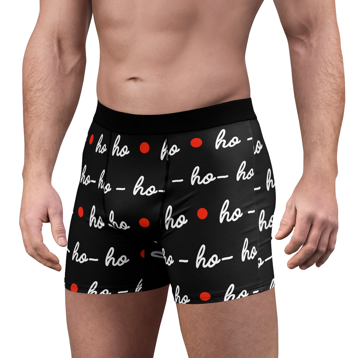 Ho Ho Ho  Men's Boxer Briefs