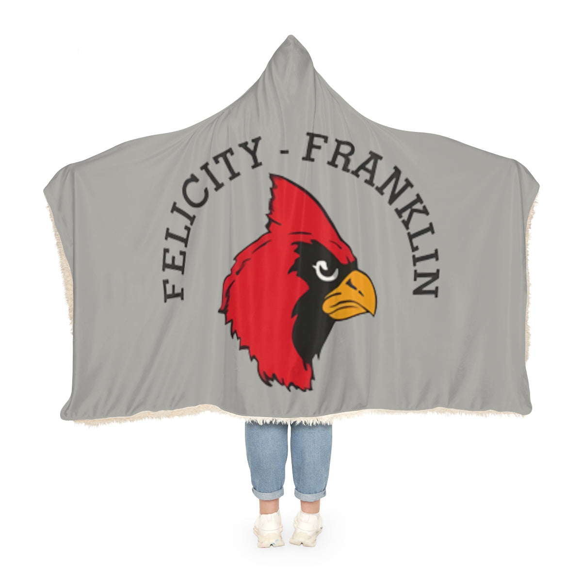 Cardinals Band Snuggle Blanket