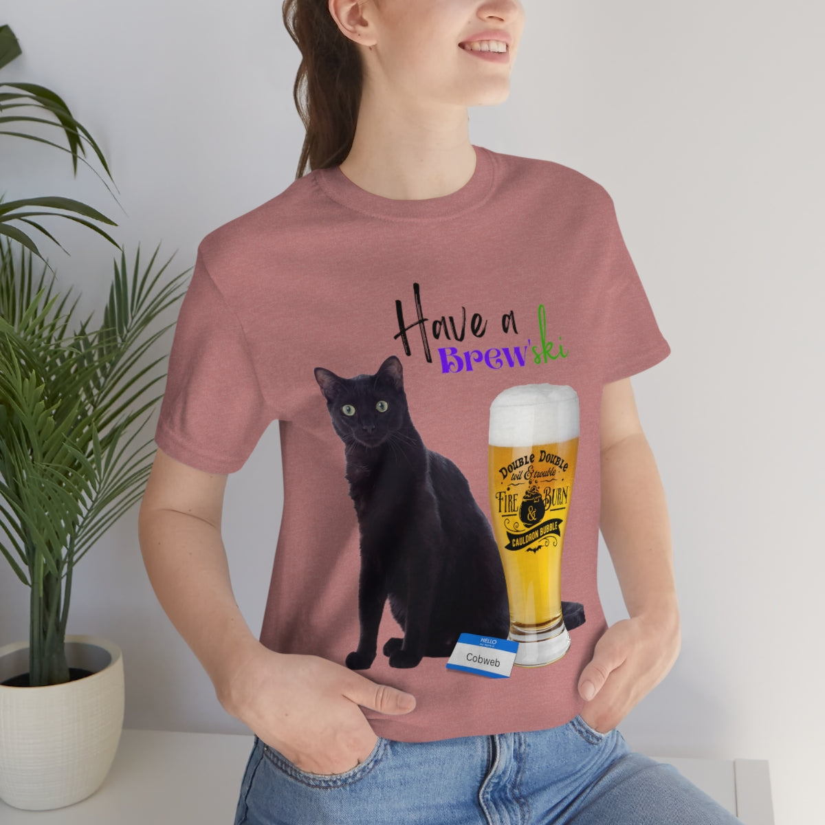 Black Cat Unisex Jersey Short Sleeve Tee