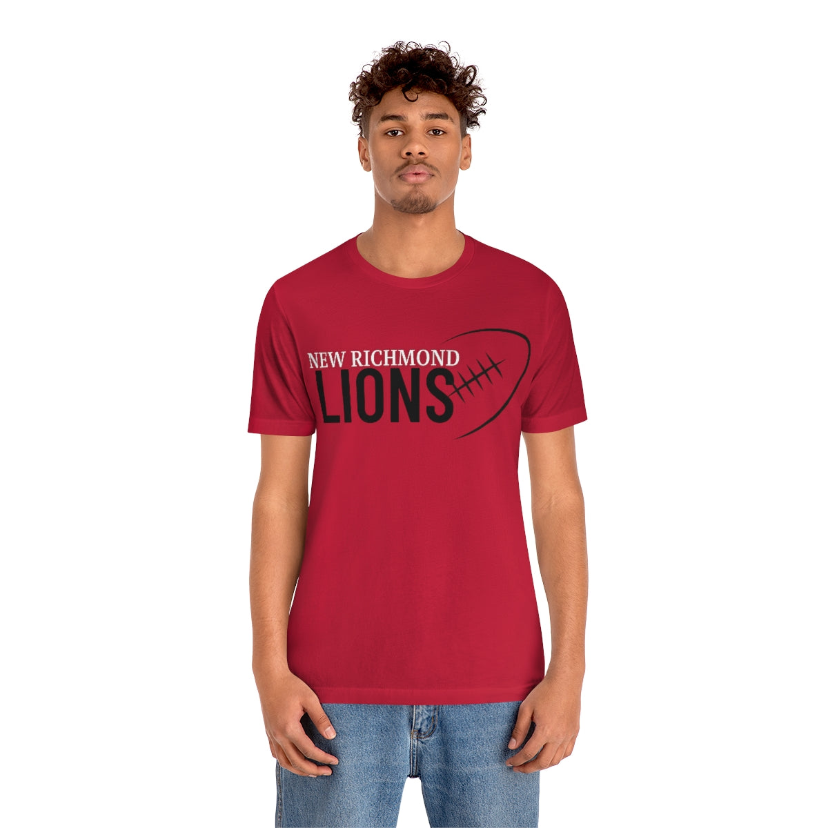 Lions Football Unisex Jersey Short Sleeve Tee