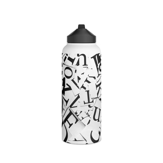 Copy of Stainless Steel Water Bottle, Standard Lid