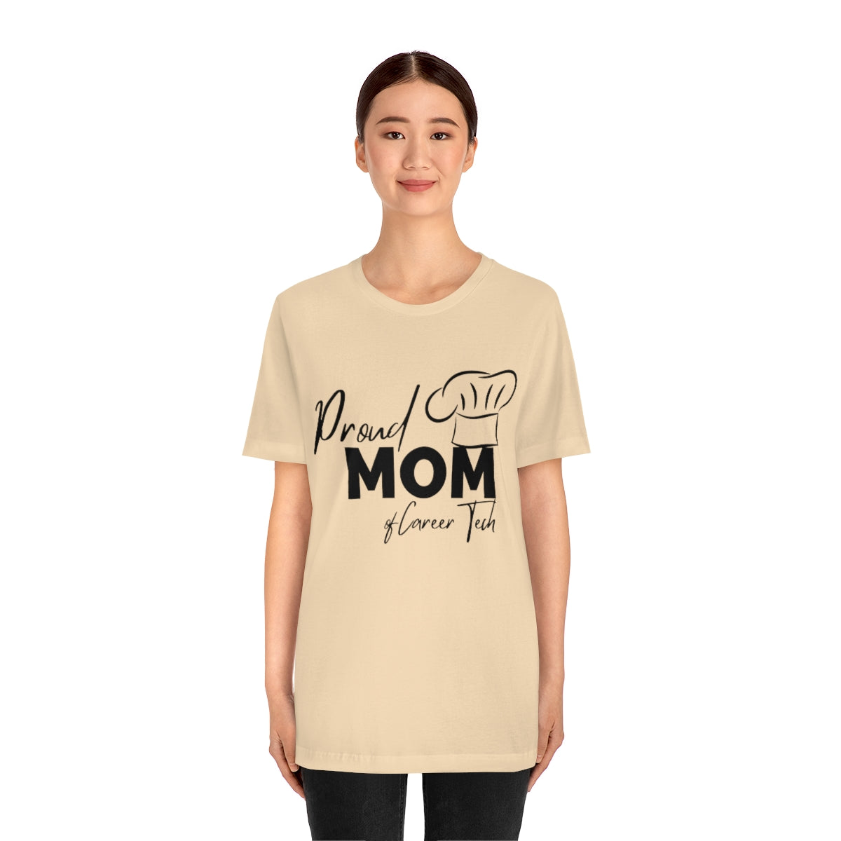 Proud Mom of Career Tech Student Jersey Short Sleeve Tee