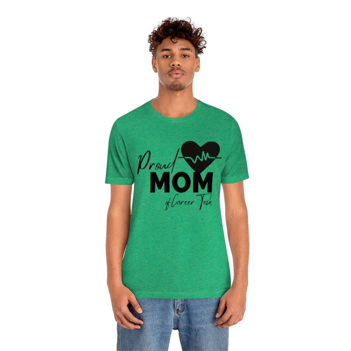 Proud Mom of Career Tech Student Jersey Short Sleeve Tee