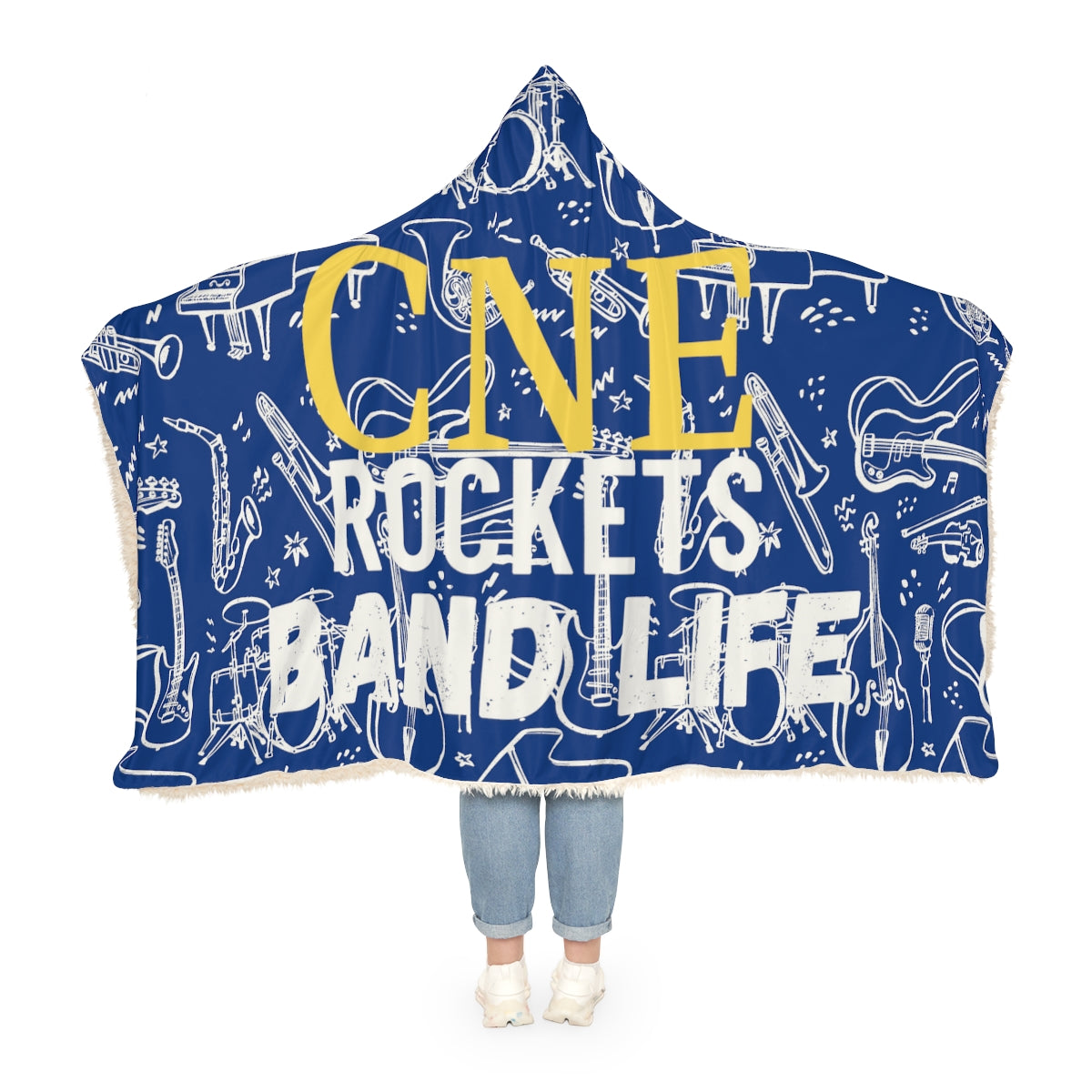 Rockets Band Snuggle Blanket