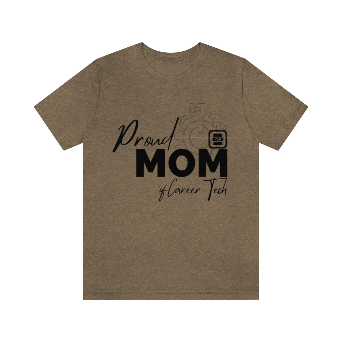 Proud Mom of Career Tech Student Jersey Short Sleeve Tee