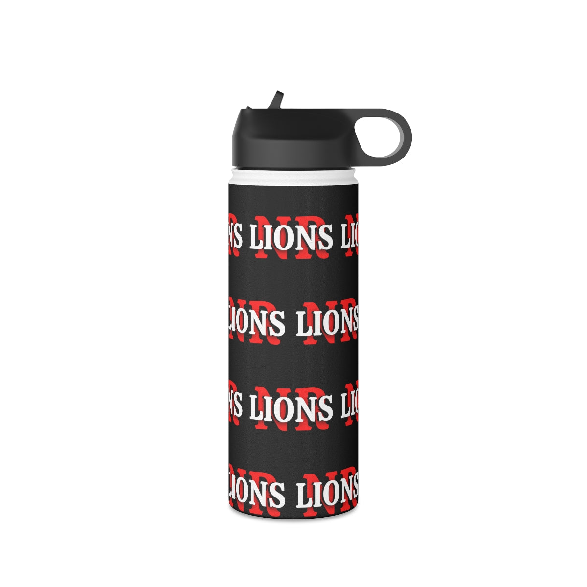 Lions   Stainless Steel Water Bottle, Standard Lid