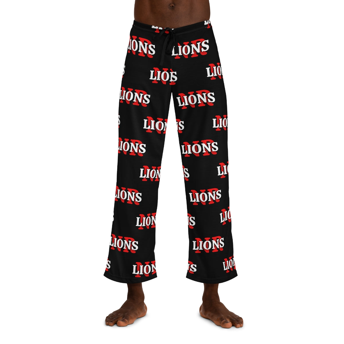 Lions Men's Pajama Pants (AOP)