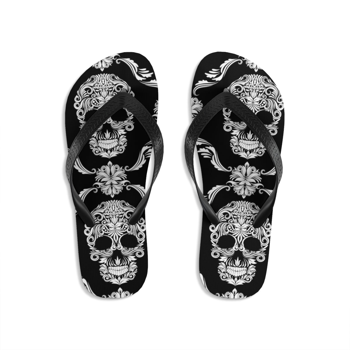 Skull Unisex Flip-Flops