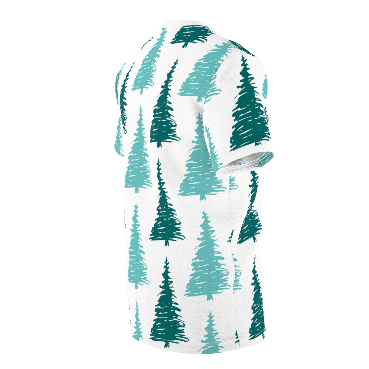 Christmas Tree Forest Unisex AOP Cut & Sew Tee