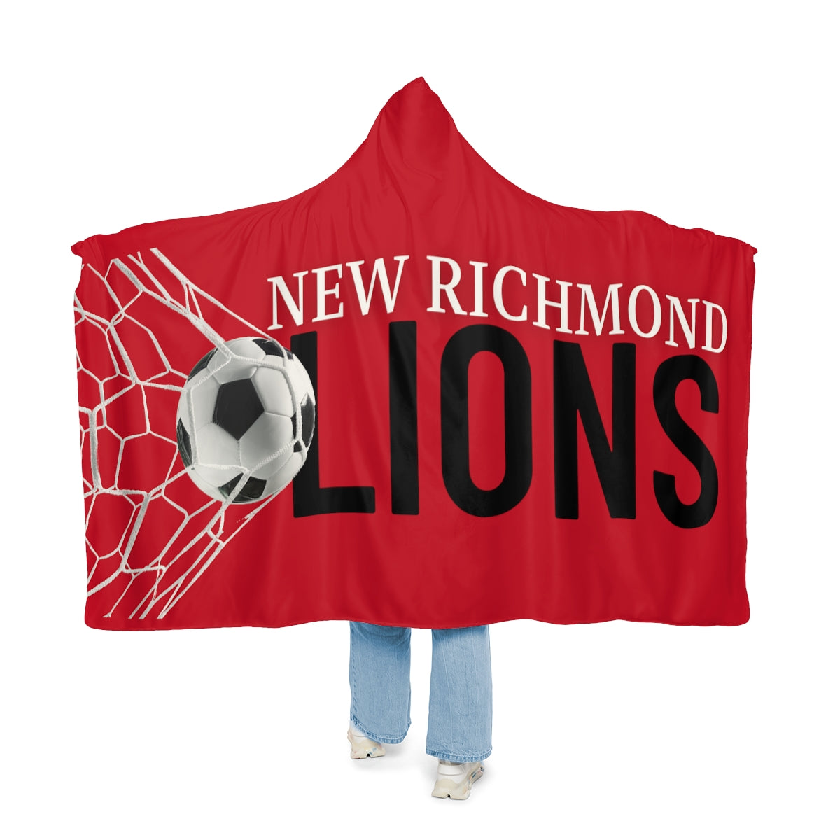 Lions Soccer Snuggle Blanket