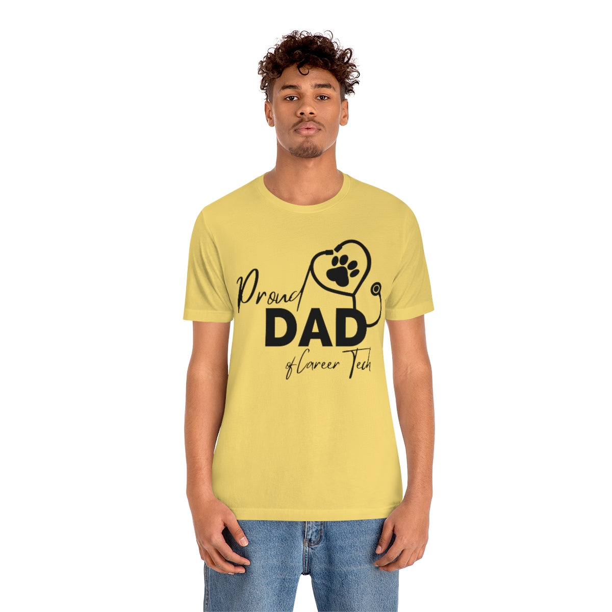 Proud Dad of Career Tech Student  Jersey Short Sleeve Tee