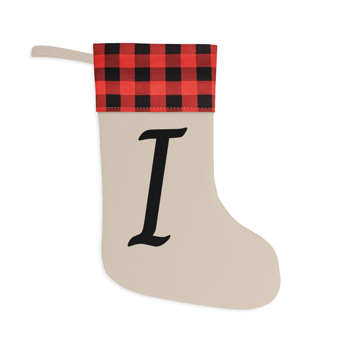 "I" Christmas Stocking