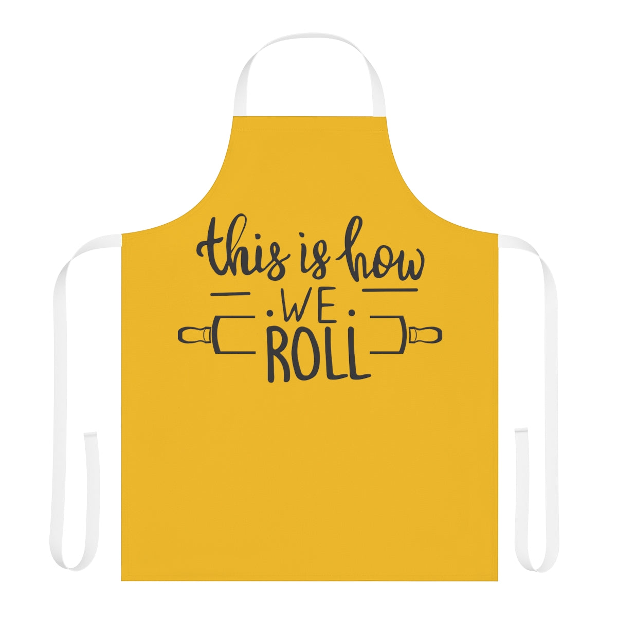 How We Roll Apron (AOP)