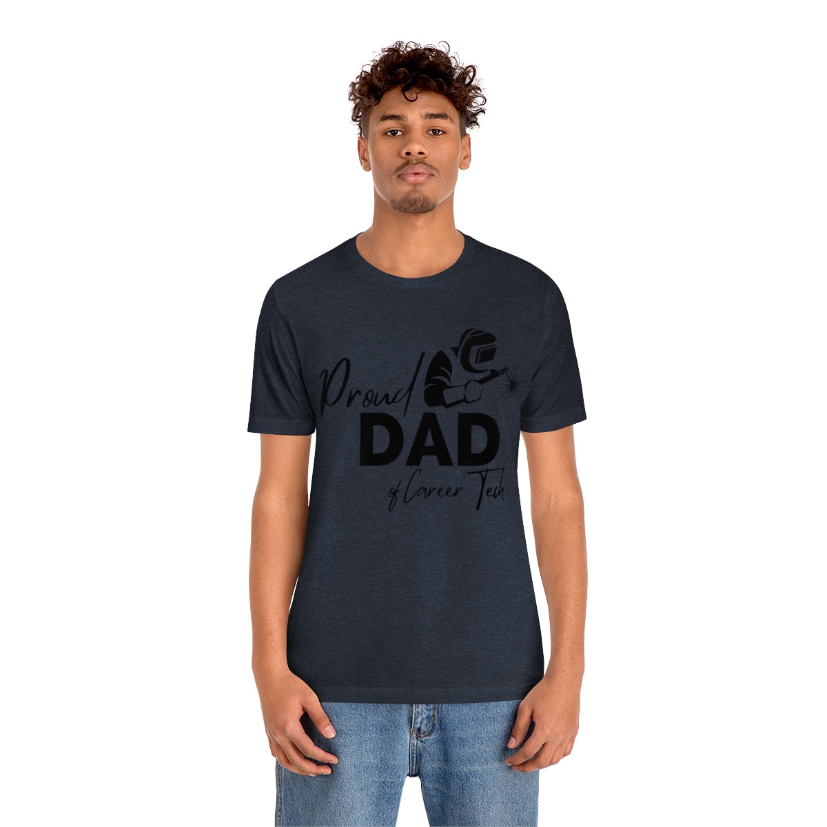 Proud Dad of Career Tech Student  Unisex Jersey