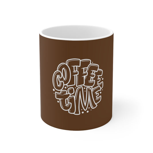 Coffee Time Ceramic Mug 11oz