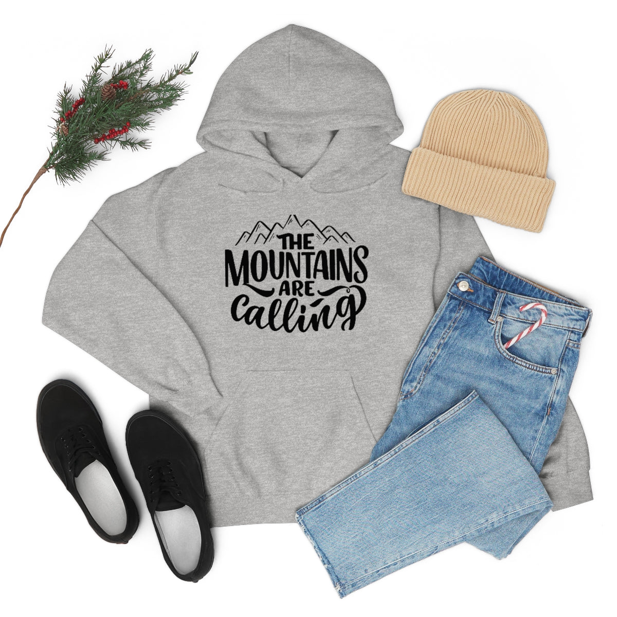 The Mountains Unisex Heavy Blend™ Hooded Sweatshirt