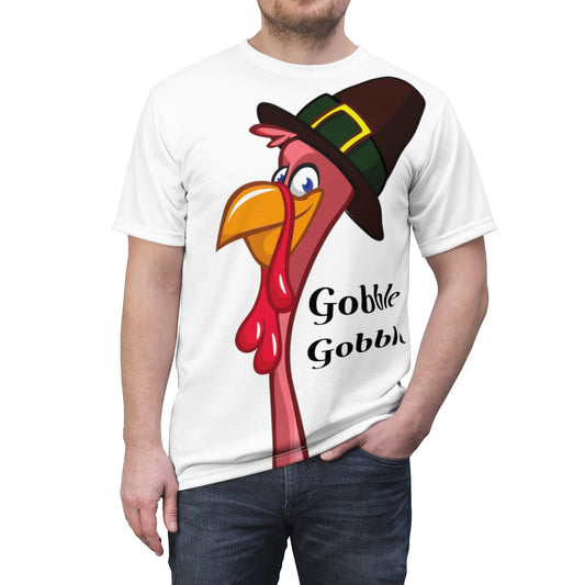 Turkey Gobbler Unisex AOP Cut & Sew Tee