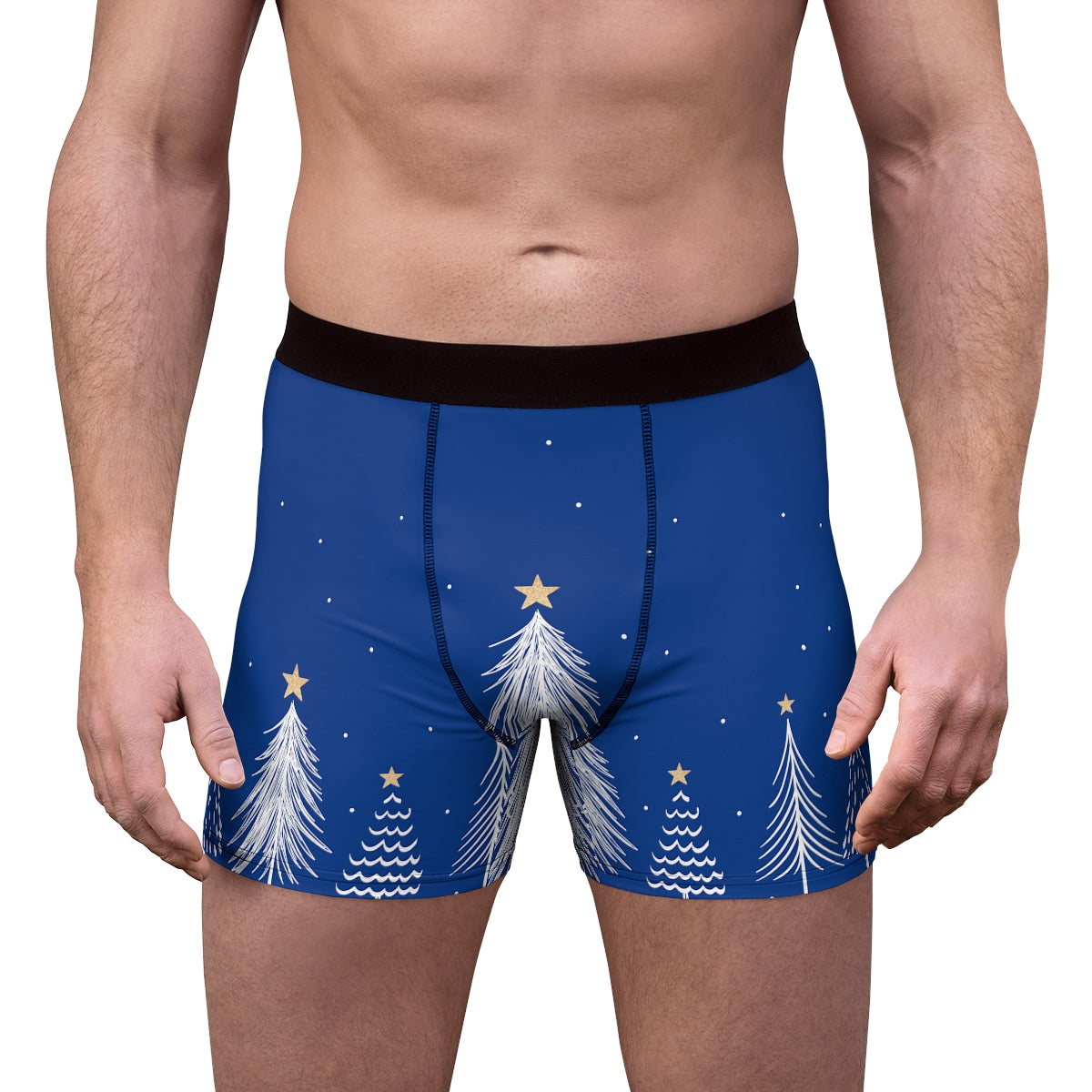 Men's Christmas Underwear Christmas Tree Plaid Boxer Briefs Fun Stretch  Panties Winter Xmas Party Holiday, Black, M / 29~31 : : Clothing,  Shoes & Accessories