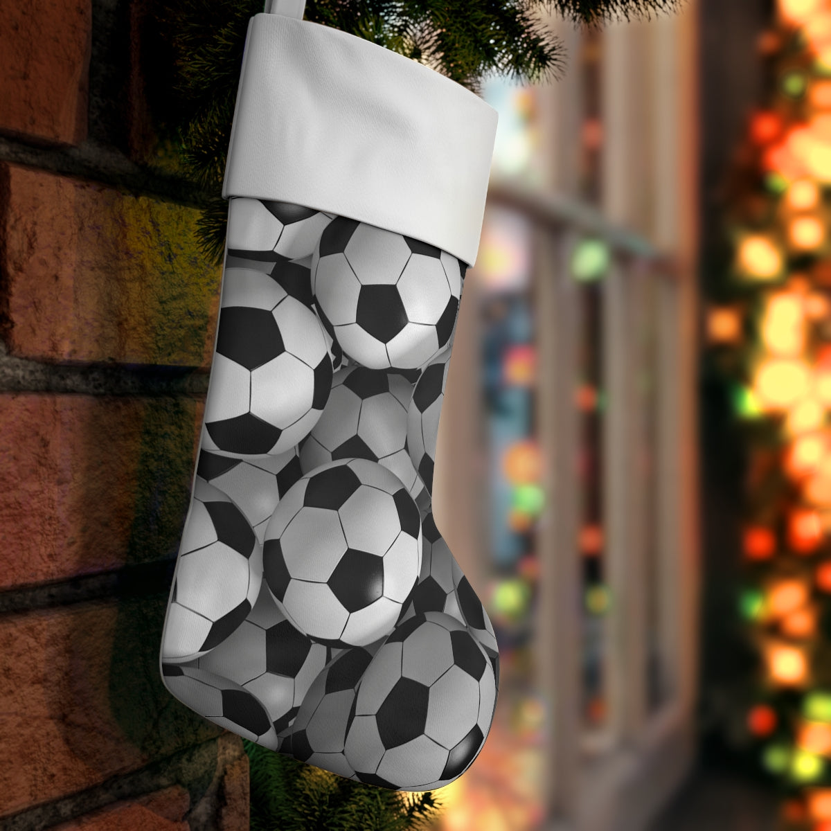 Soccer Holiday Stocking