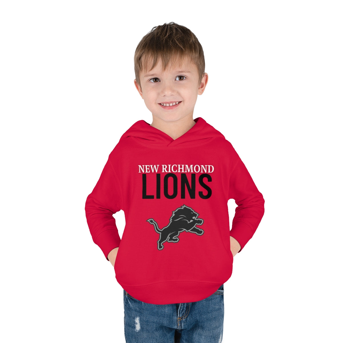 Lions Toddler Pullover Fleece Hoodie