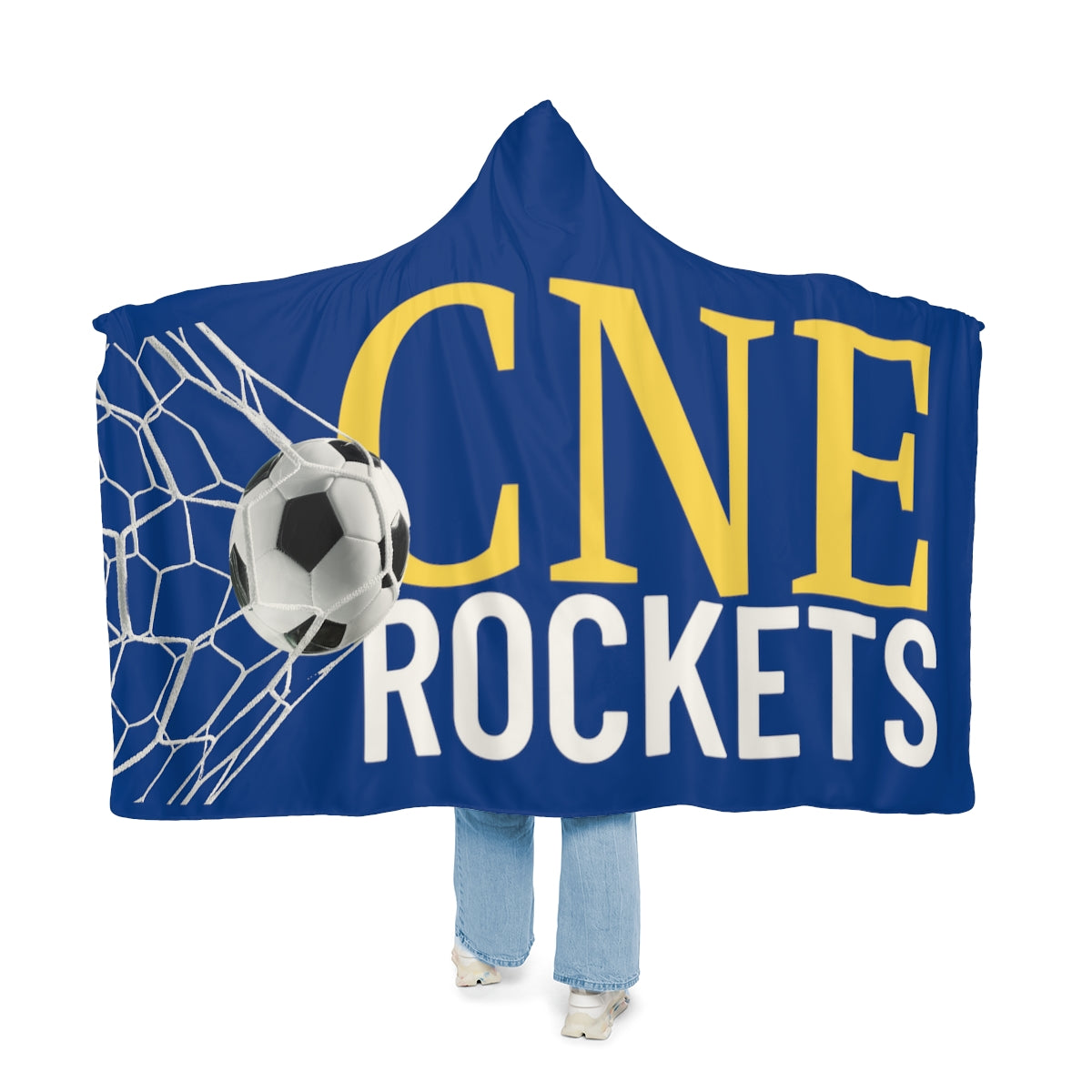 CNE ROCKETS Soccer Snuggle Blanket