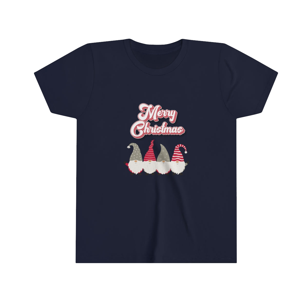 Merry Elfs Christmas Youth Short Sleeve Tee