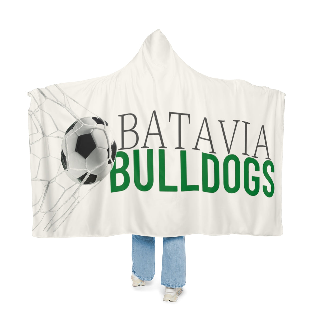 Bulldogs Soccer Snuggle Blanket