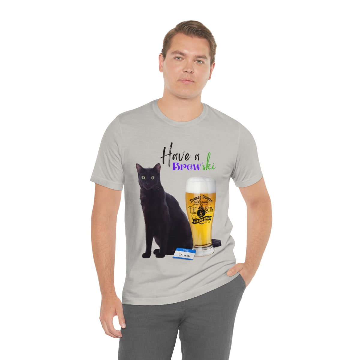 Black Cat Unisex Jersey Short Sleeve Tee