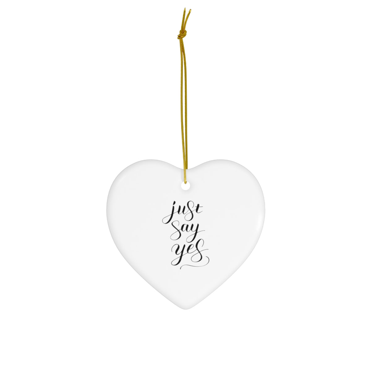 Will you marry me? Ceramic Ornament, 4 Shapes